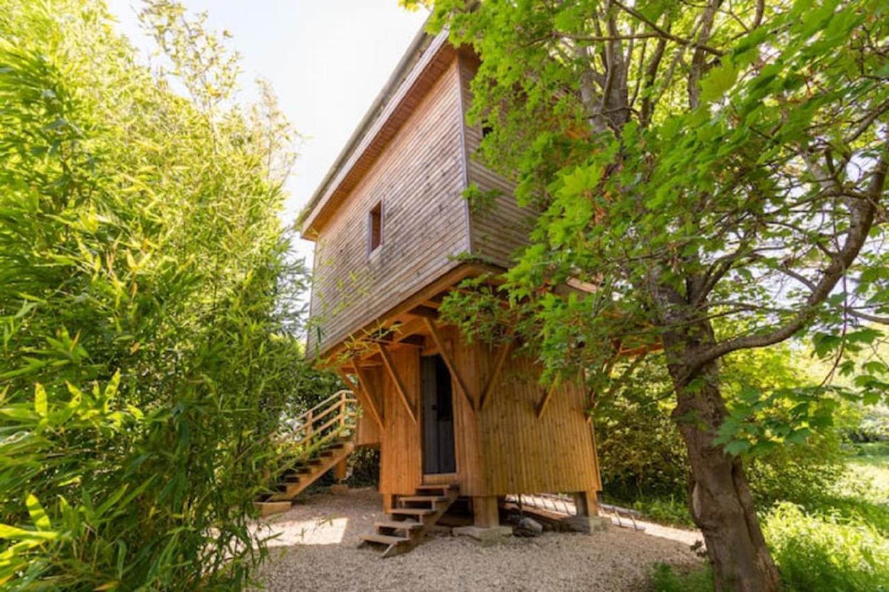 Cabane Perchee Vert  Bagian luar foto